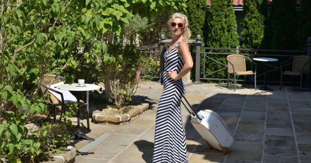 look elegante com vestido
