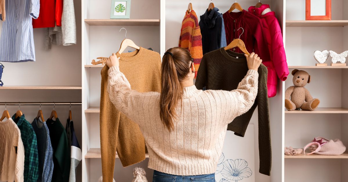 montar um guarda-roupa cápsula